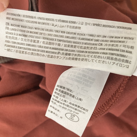 Abercrombie XS terracotta drapey trench - Picture 10 of 10